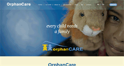 Desktop Screenshot of orphancare.org.my